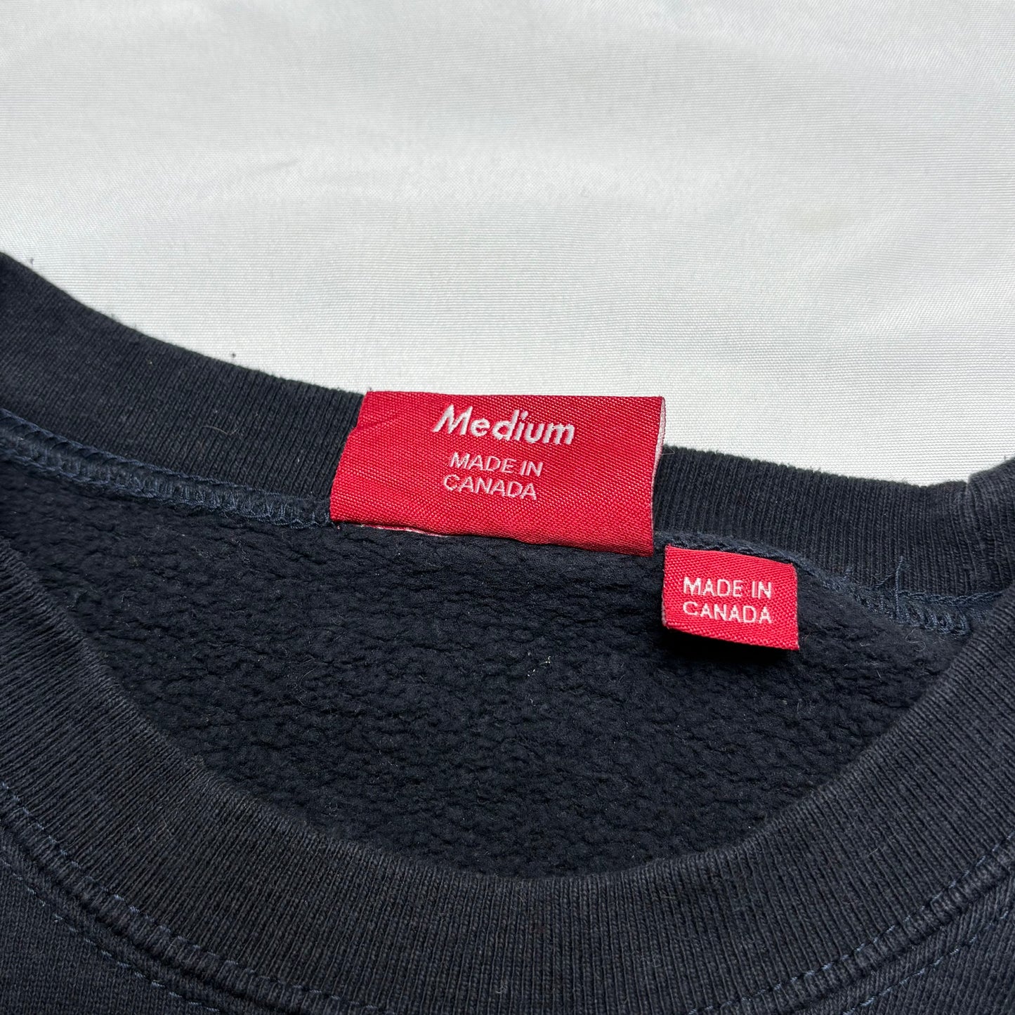 Supreme Navy Sweatshirt (M)