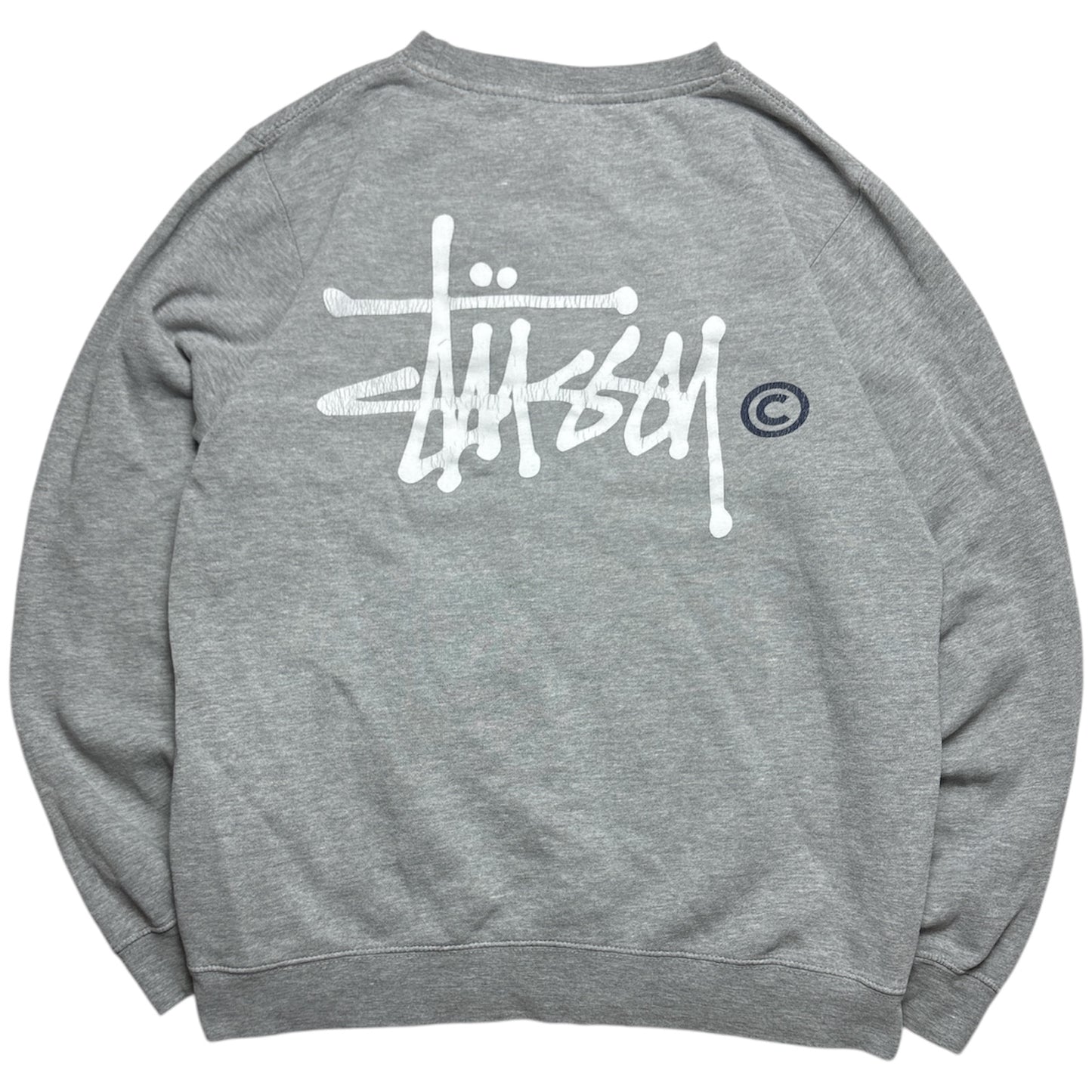 Grey Stüssy Sweatshirt (M)