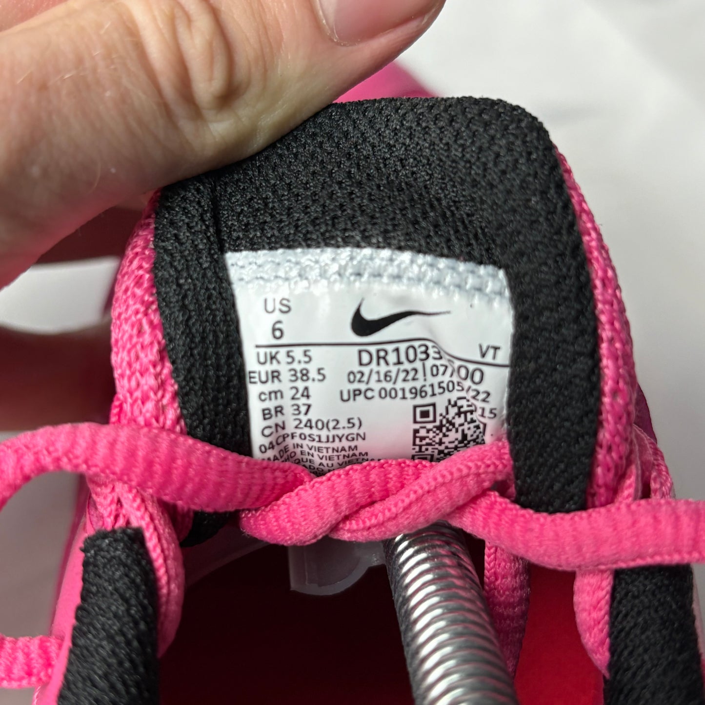 Nike Supreme Pink TLs (UK5.5)