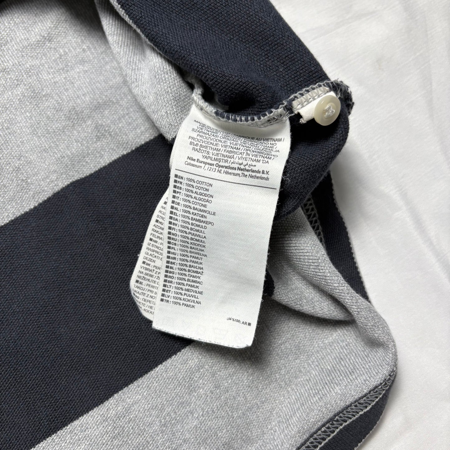 Nike Striped Polo (L)