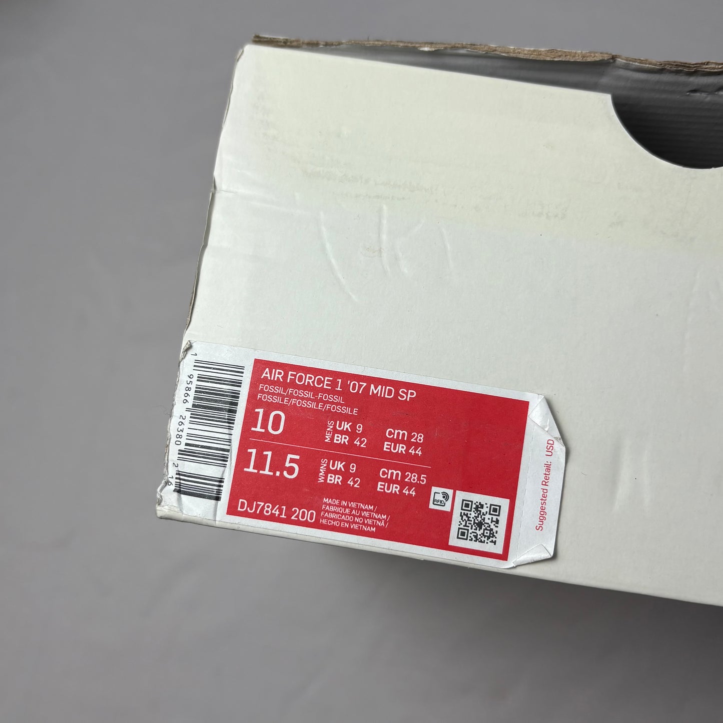 Nike Stüssy Air Force 1 Mid (UK 9)