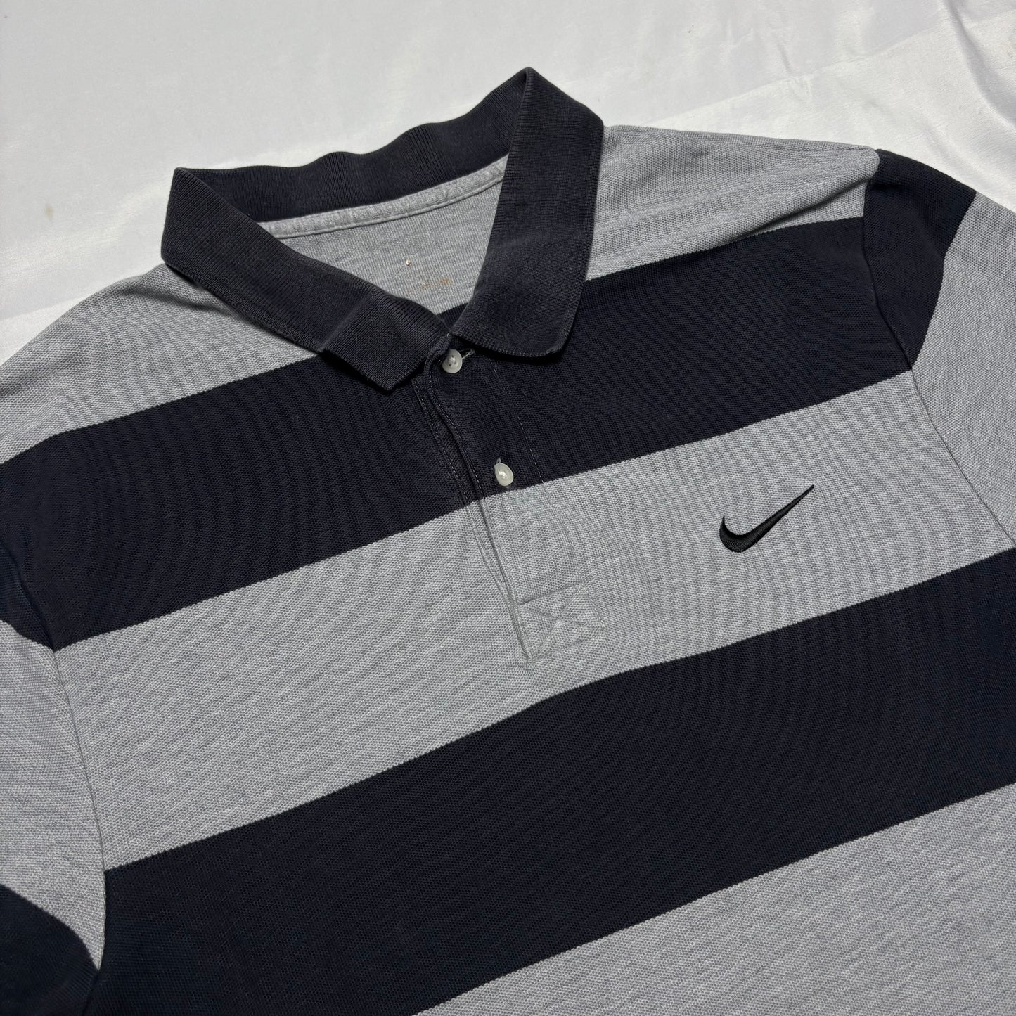 Nike Striped Polo (L)
