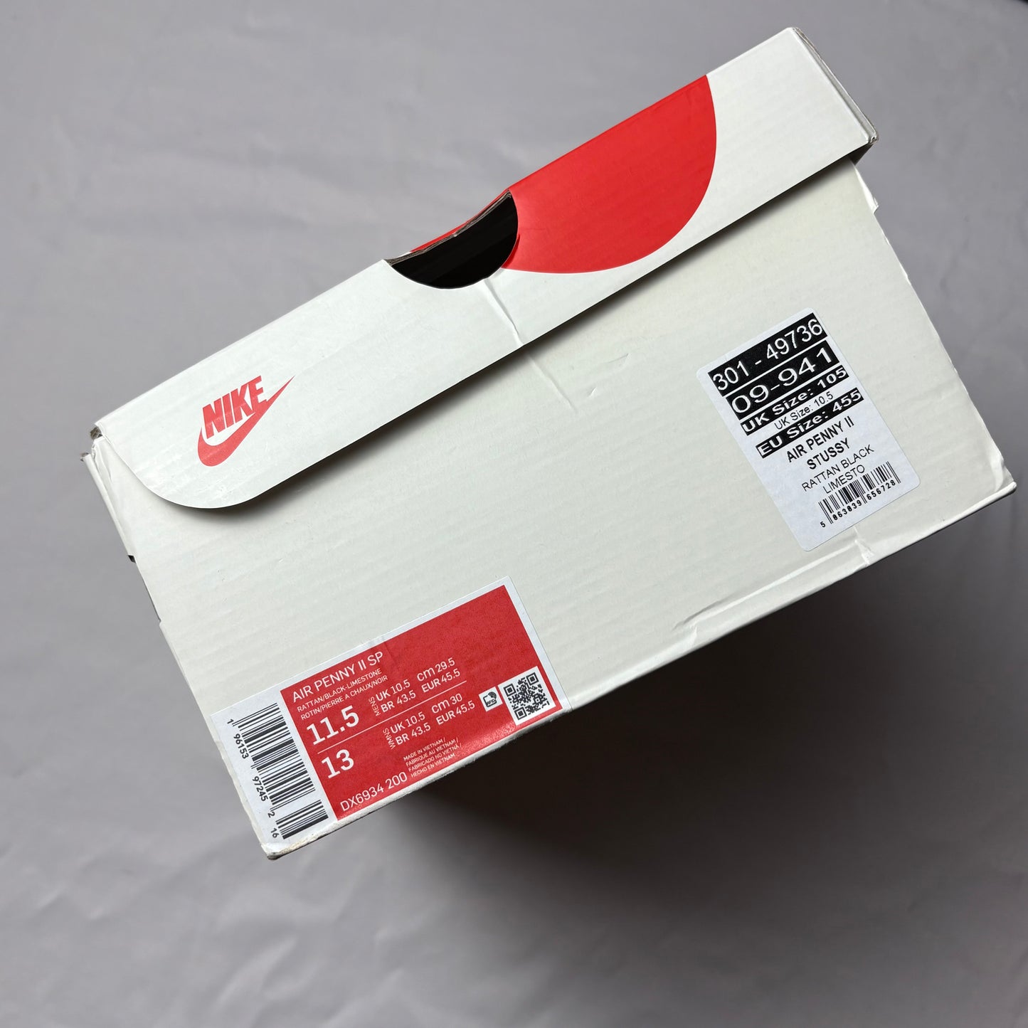 Nike Stüssy Air Penny 2 (UK10.5)