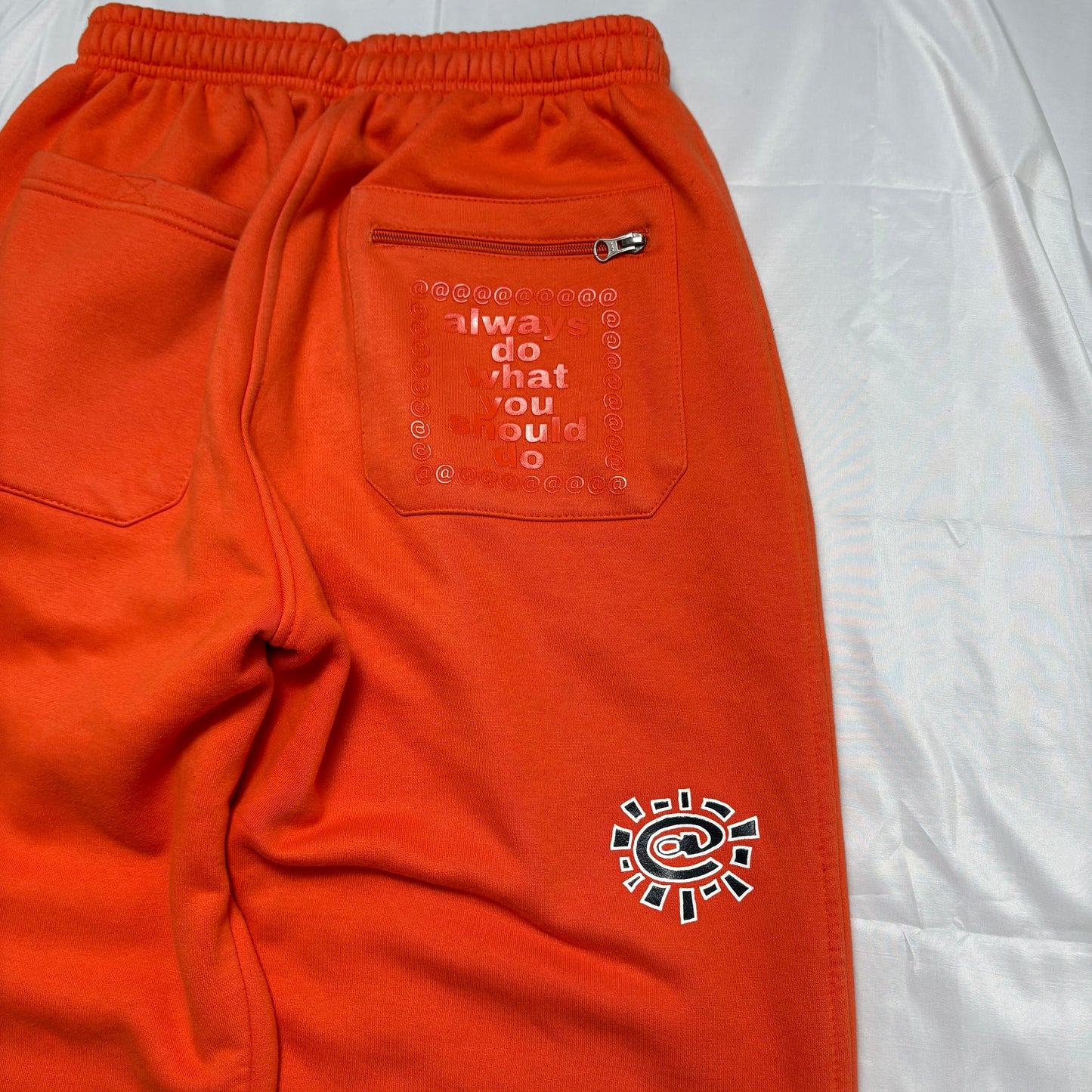 ADWYSD Orange Joggers (L)