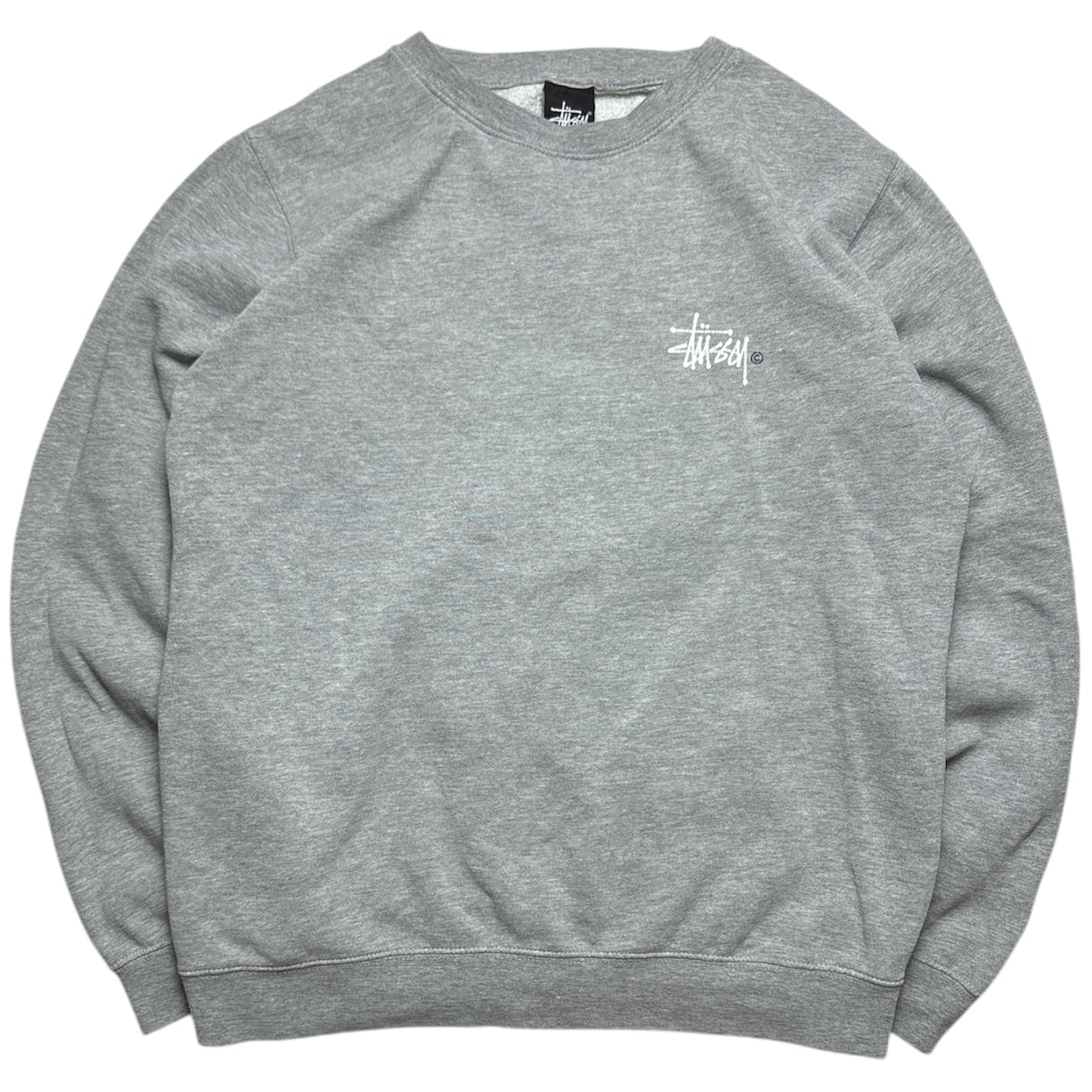 Grey Stüssy Sweatshirt (M)
