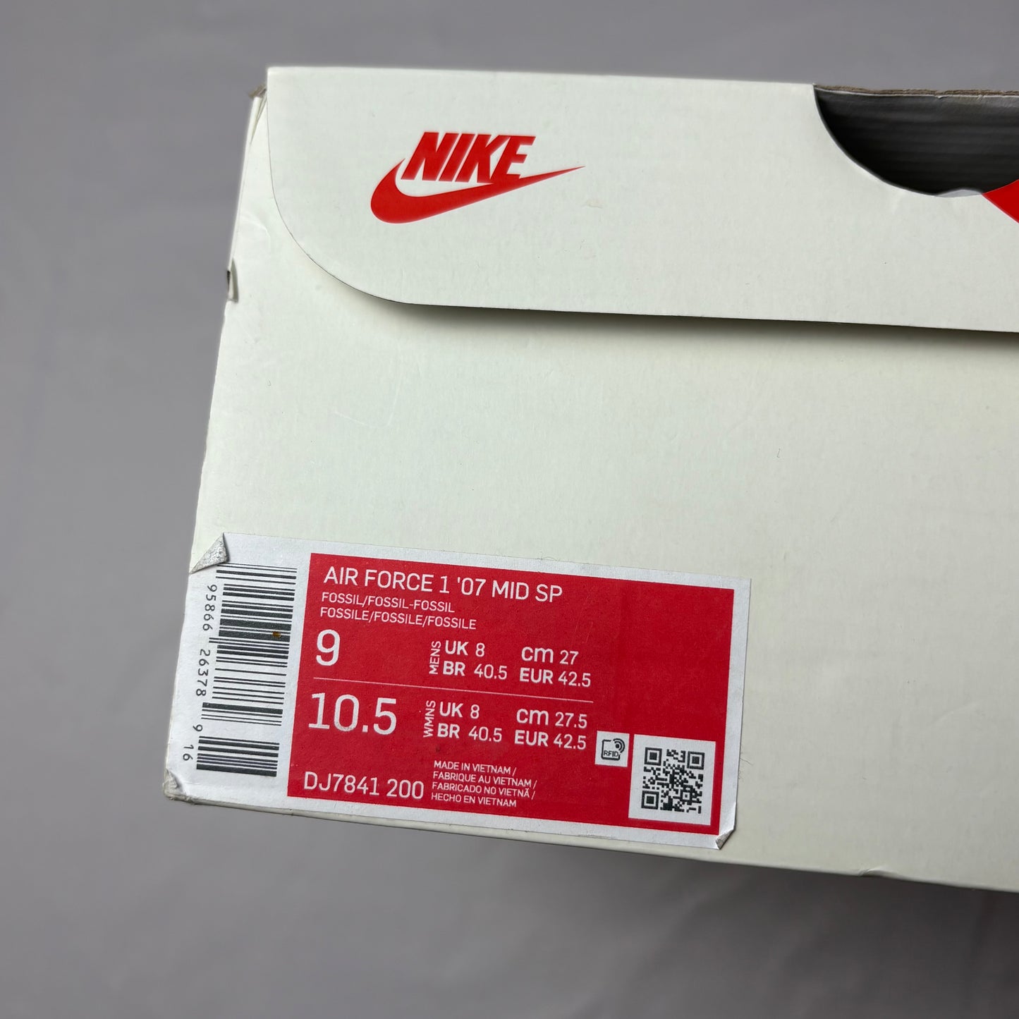 Nike Stüssy Air Force 1 Mid (UK 8)