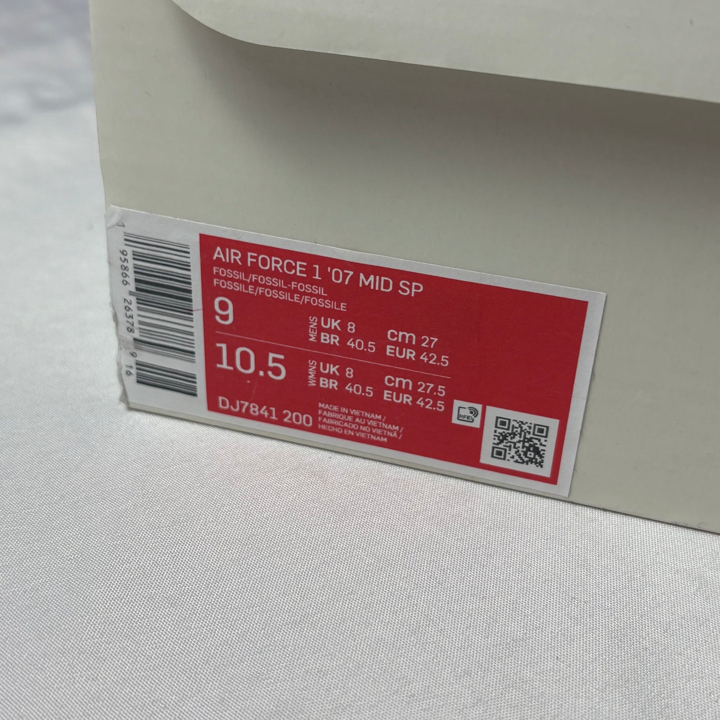 Nike Stüssy Air Force 1 Mid (UK 8)