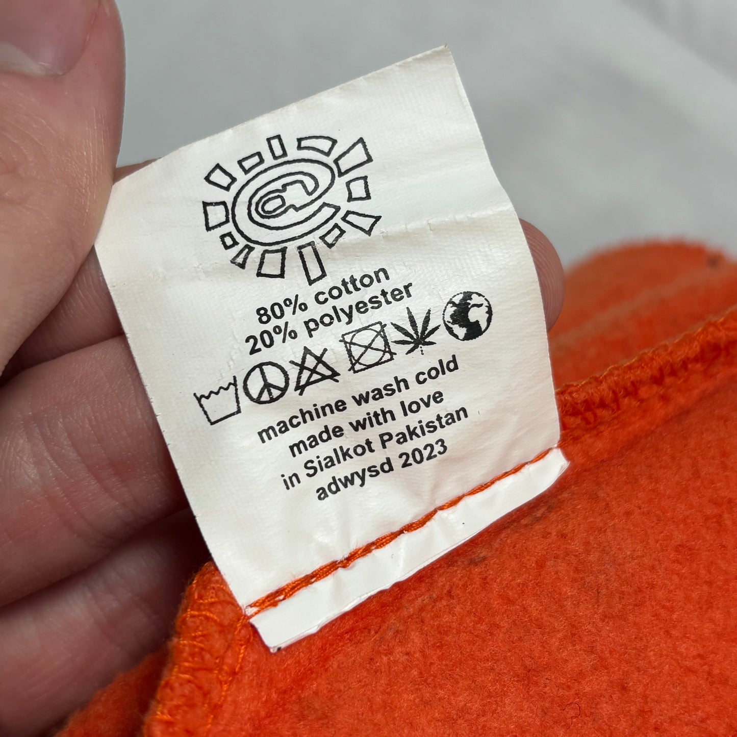 ADWYSD Orange Joggers (L)