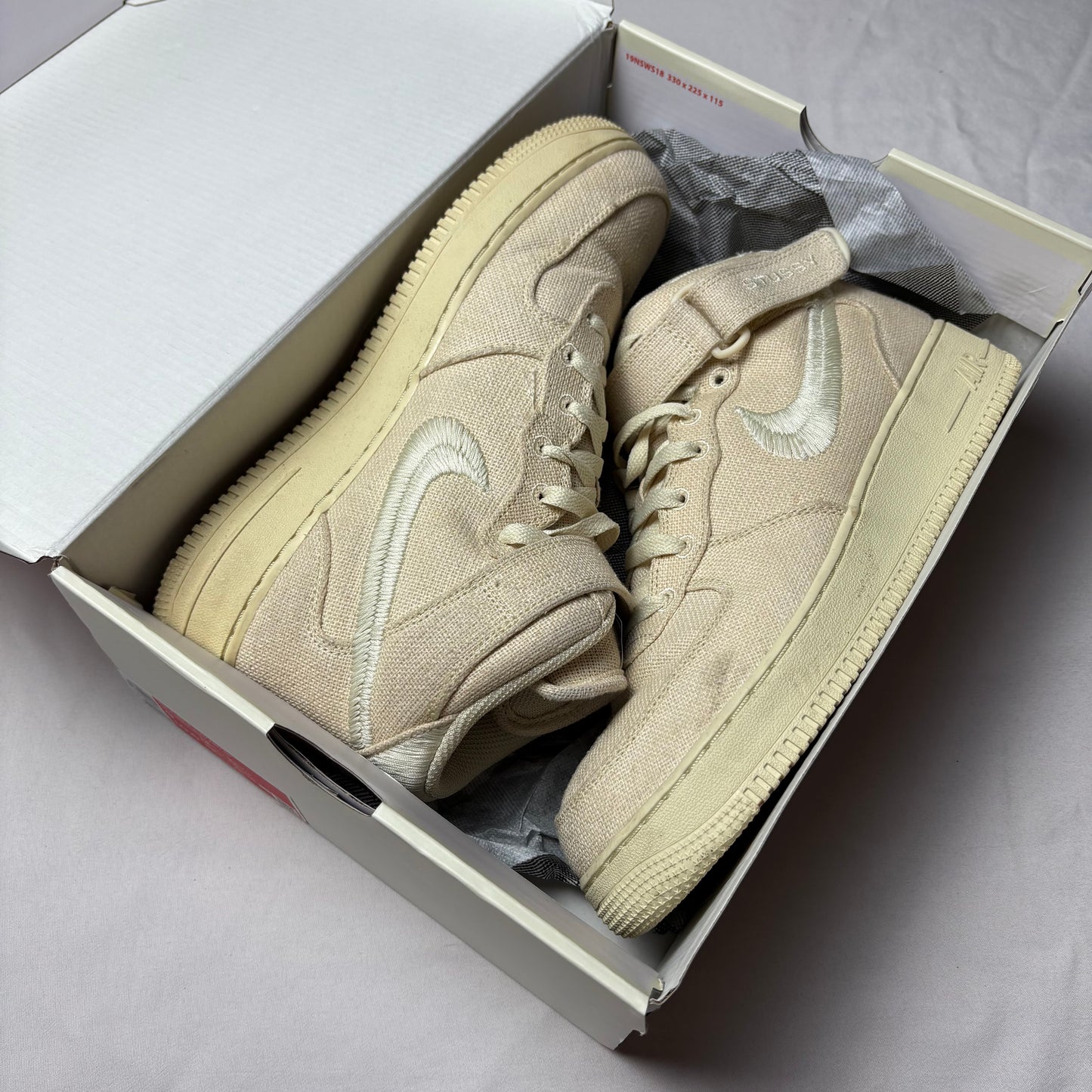 Nike Stüssy Air Force 1 Mid (UK 8)