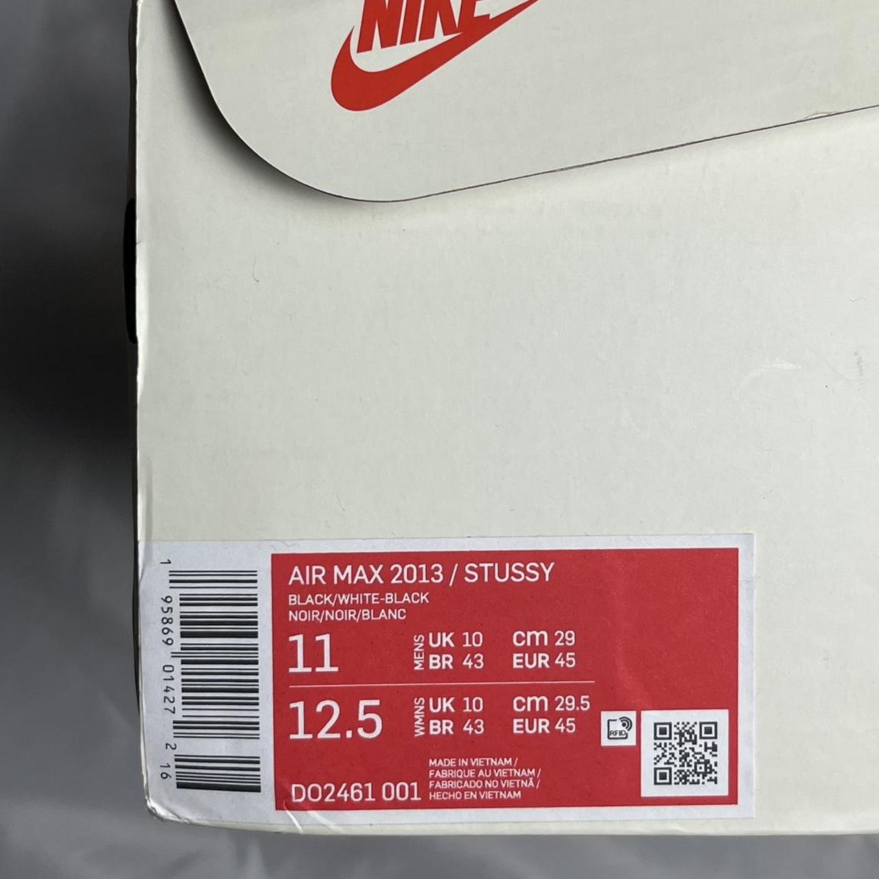 Stüssy X Nike Air Max 2013’s (UK10)