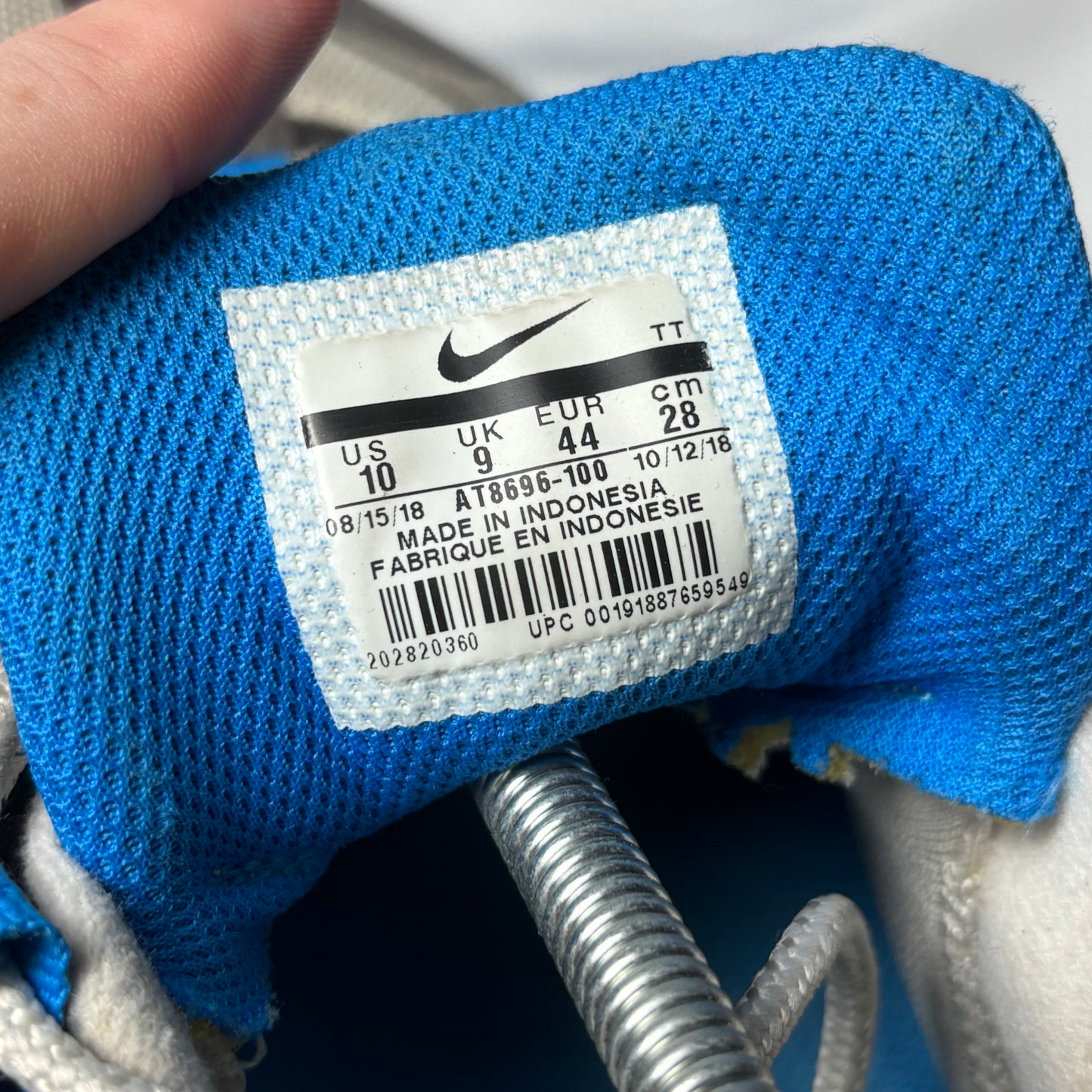 Nike Crystal Blue 95s (UK9)