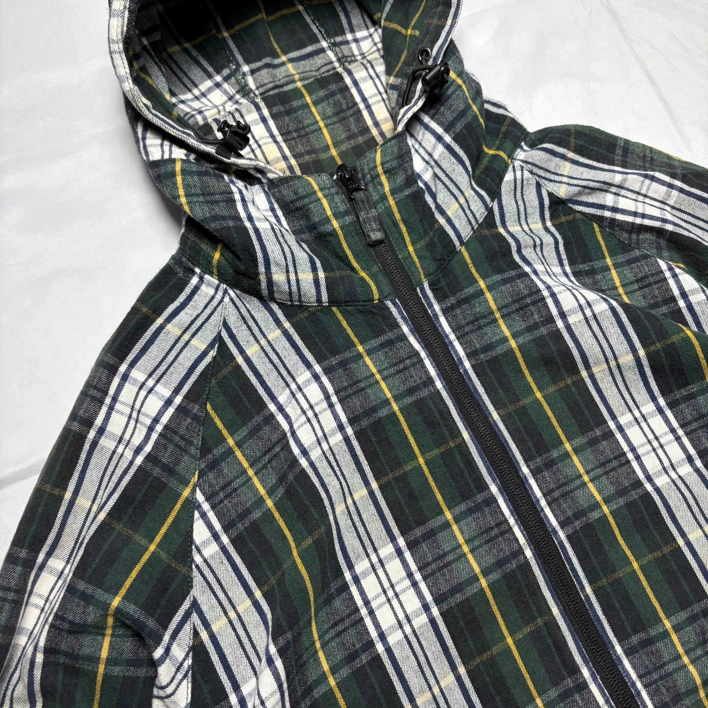 Stüssy plaid zip-up jacket (L)