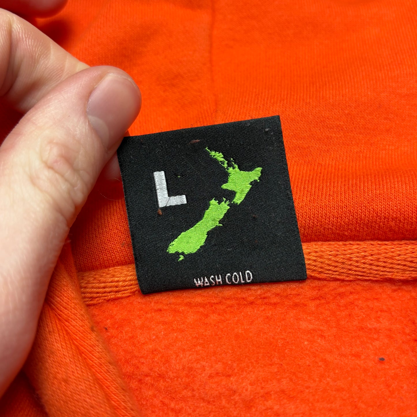 ADWYSD Orange Zip-Up (L)