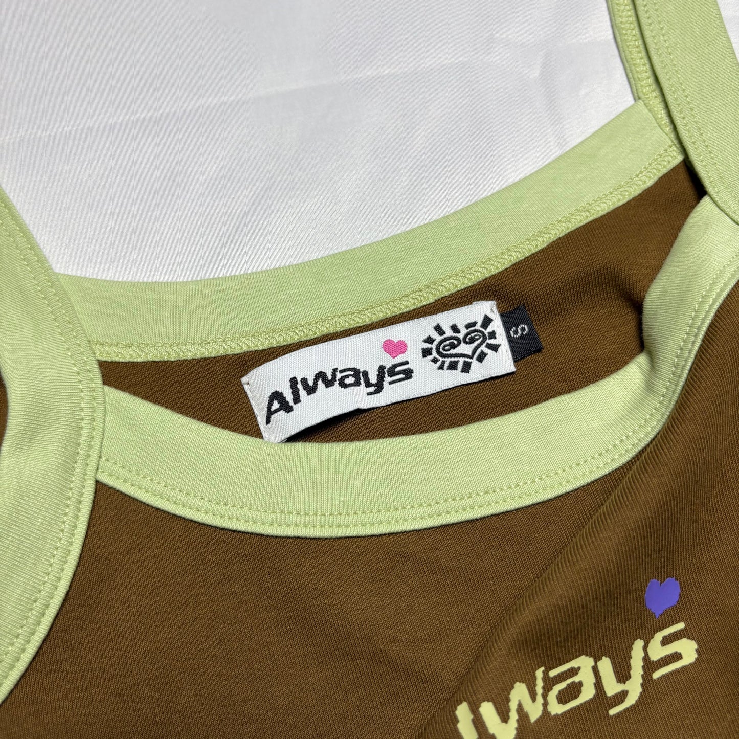 ADWYSD Pistachio Slip Dress (S)