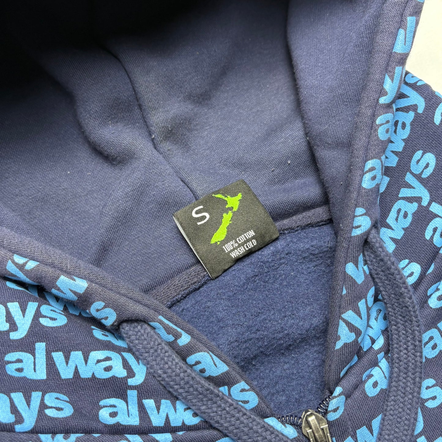 ADWYSD Blue Zip-up (S)