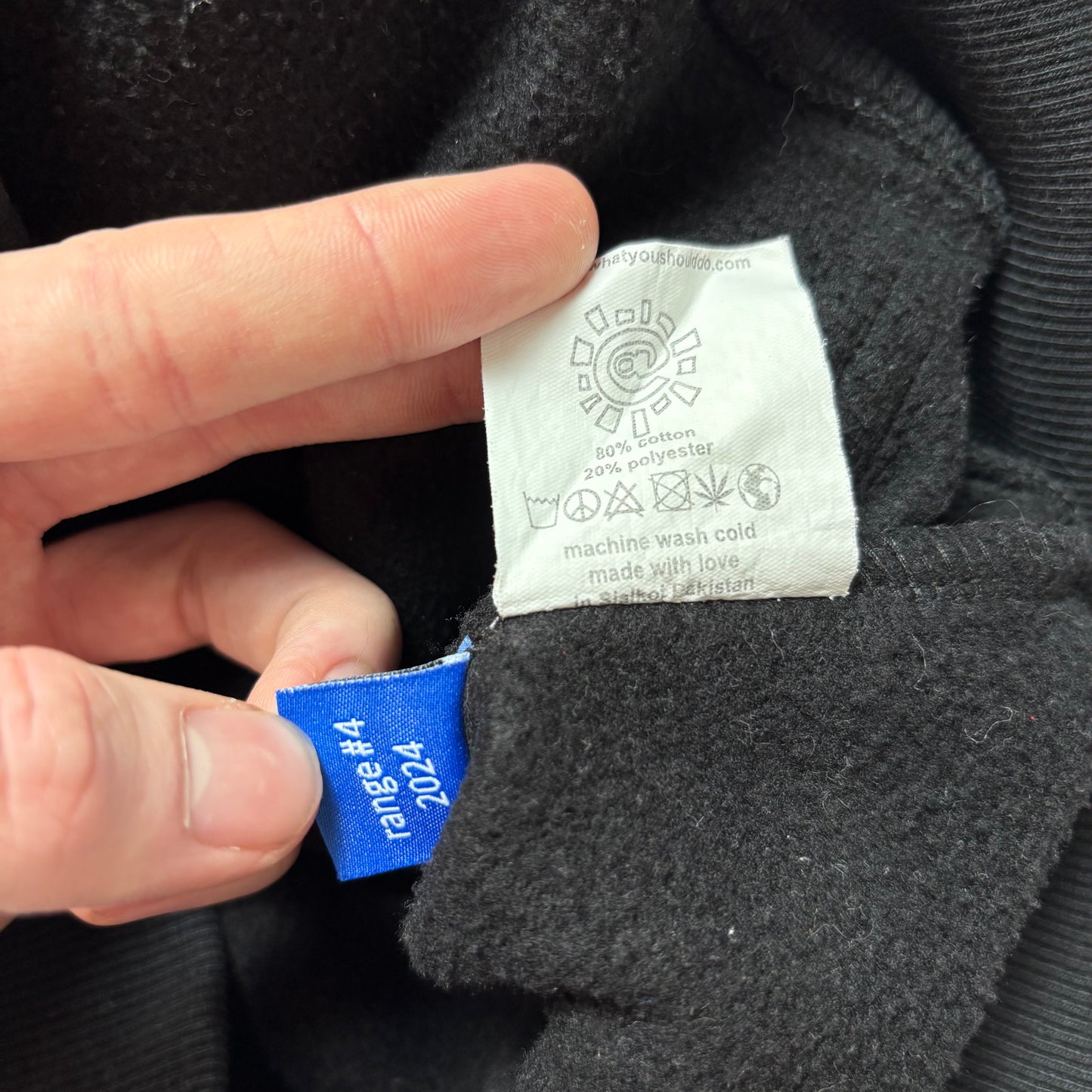 ADWYSD Black Zip-Up (S)