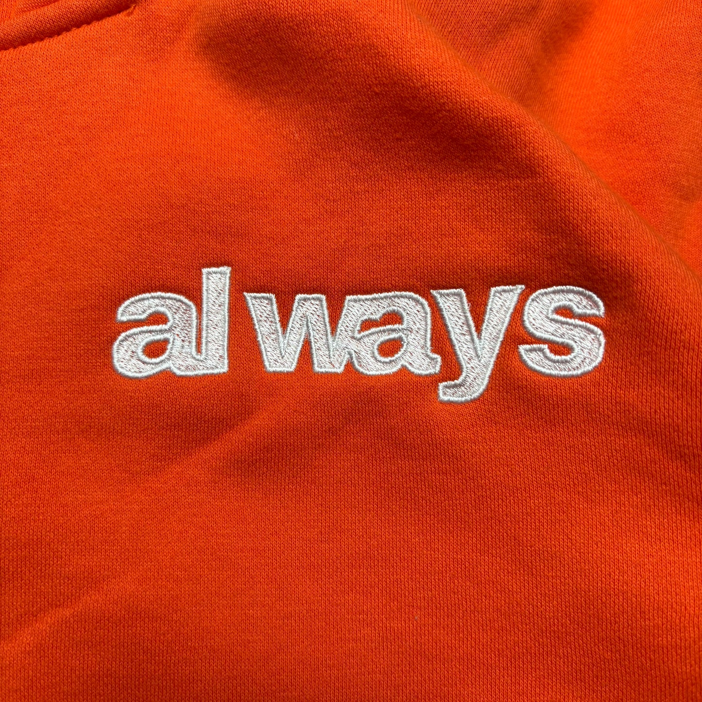 ADWYSD Orange Zip-Up (L)