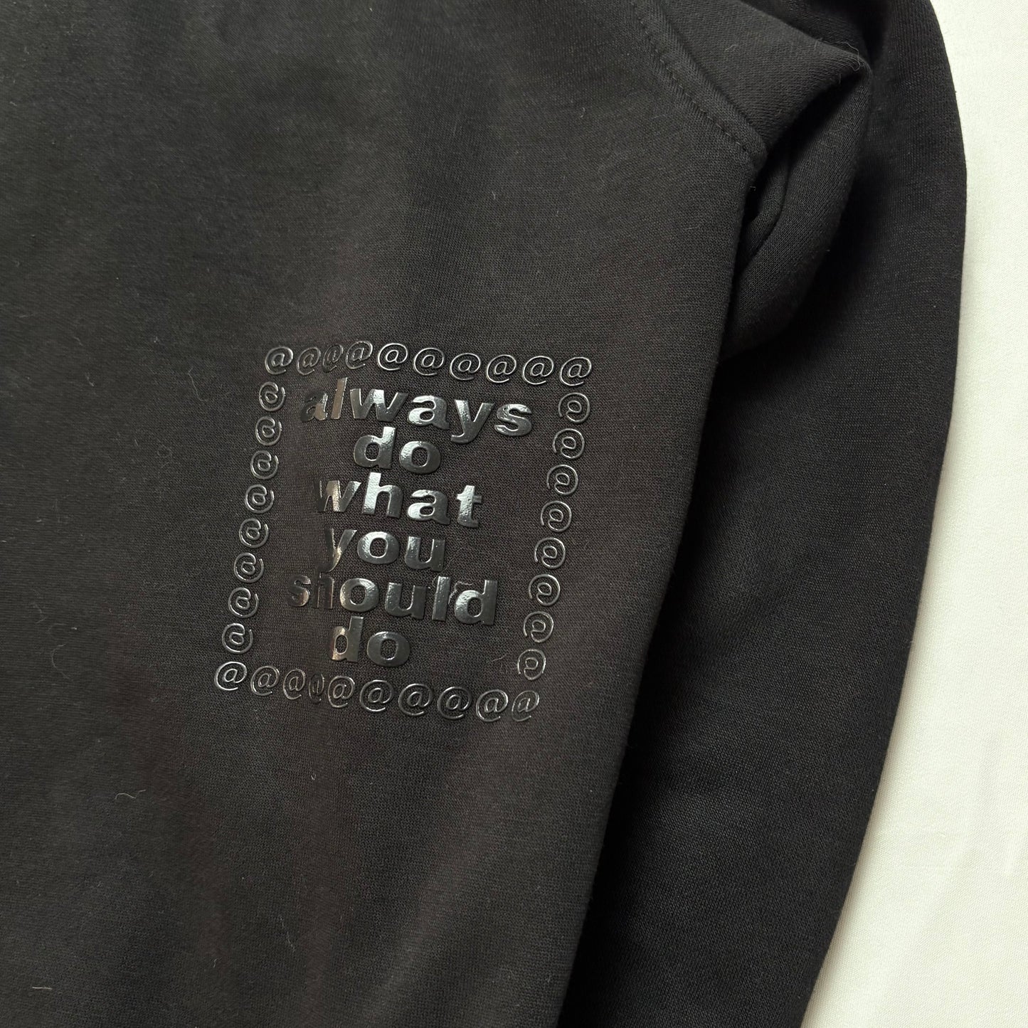 ADWYSD Black Zip-Up (S)