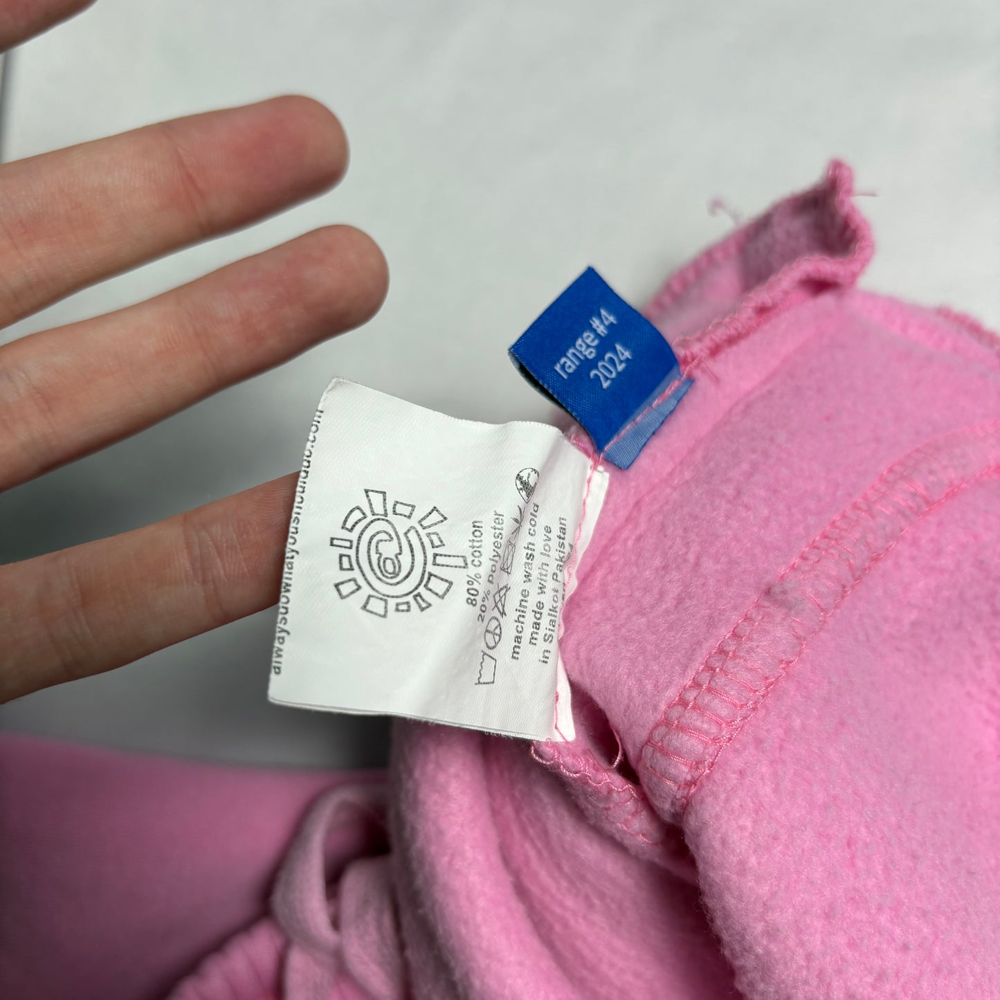 ADWYSD Baby Pink Joggers (XL)